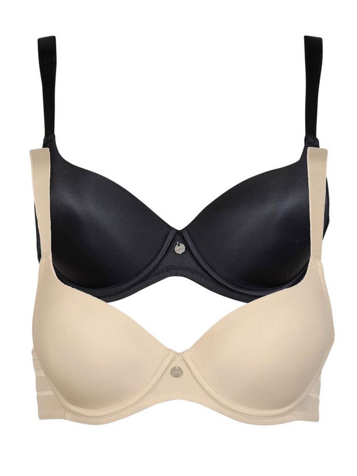 Lisca Schalen-BH 2er Pack Schalen BH Alegra (Spar-Set, 2-tlg) nahtlos von Lisca