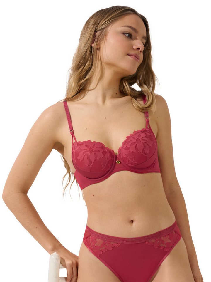 Lisca Schalen-BH Schalen BH mit Bügel Ocean (Stück, 1-tlg) Schalen Cups, Floral, Mikrofaser von Lisca