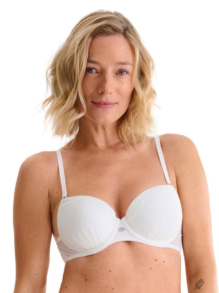 Lisca Schalen-BH Schalen BH mit Bügel Ronia (Stück, 1-tlg) Schalen Cups, Uni, Tüll von Lisca