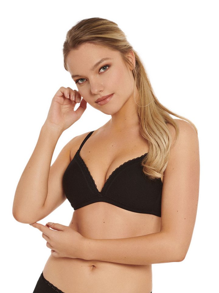 Lisca Schalen-BH Triangel BH ohne Bügel Ines (Stück, 1-tlg) - von Lisca