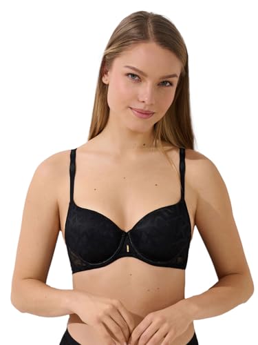 Lisca Schalen BH mit Bügel Opal 020376 Gr. 80F in Black von Lisca