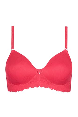 Lisca Wireless Soft BH ohne Bügel Größe 85C, Farbe Flamingokoralle von Lisca