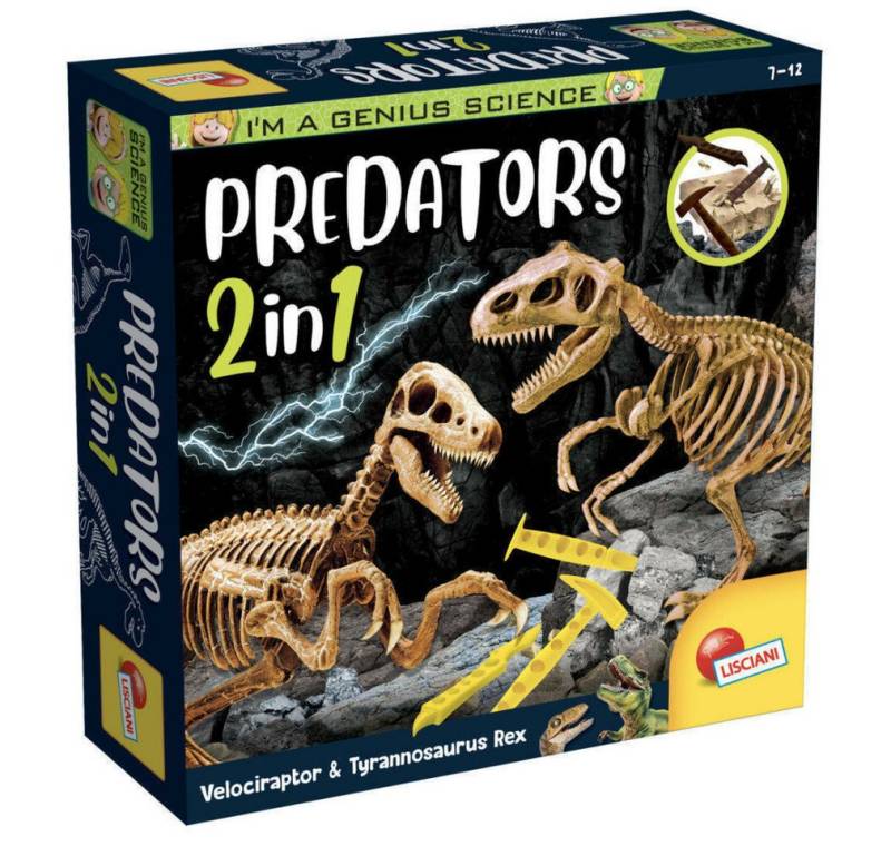 Lisciani Concealer I'm a Genius Science - Predators 2 in 1 von Lisciani