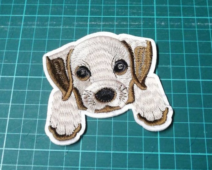 Hunde Motiv Zum Aufbügeln Als Flicken Oder Design Patch Sticker Hunde Motiv Zum Aufbügeln Als Flicken Oder Design Patch Sticker von LisettaDesign