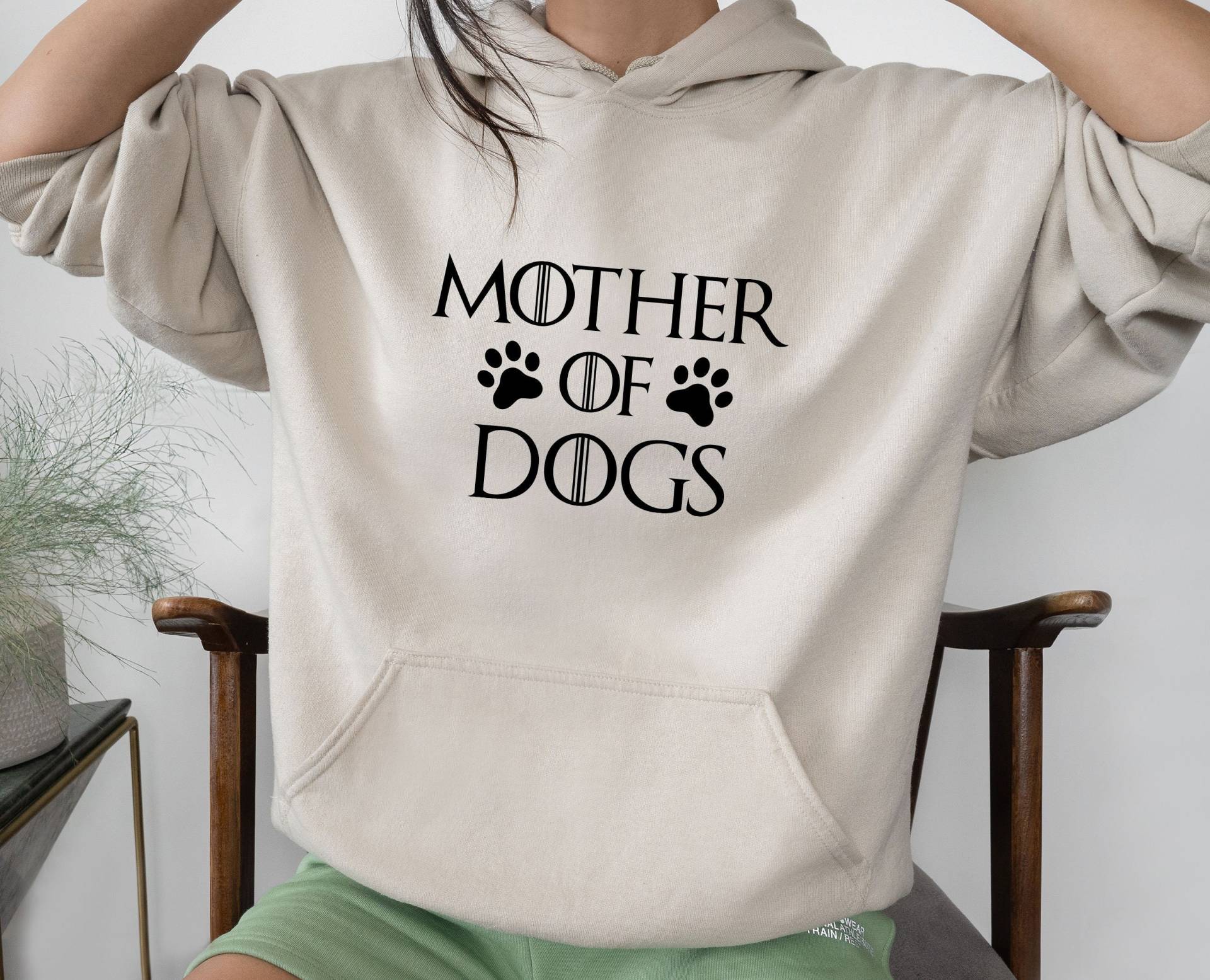 Hundemama Hoodie, Hundeweihnachtsgeschenk, Hundeliebhaber Geschenk, Hundebesitzer Geschenke, Mutter Der Hunde, Muttertagsgeschenk, Muttertags Hoodie von LismoreBoutique