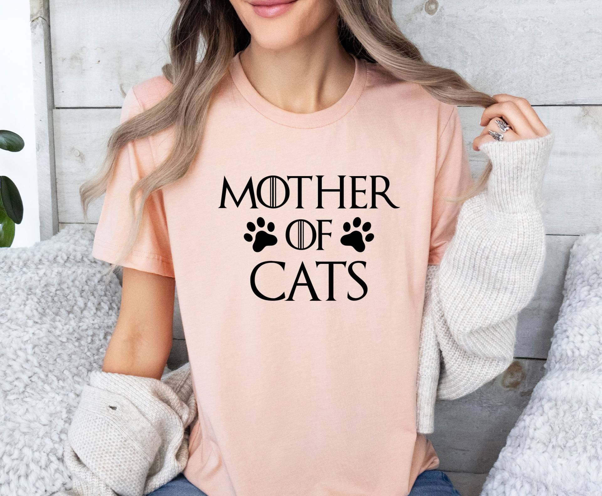 Mutter Der Katzen-Shirt, Katzen-Mama-T-Shirt, Katzen-Mama-Shirt, Katzenliebhaber-Geschenk, Katzen-Mutter-Geschenk, Katzenbesitzer-Geschenk von LismoreBoutique