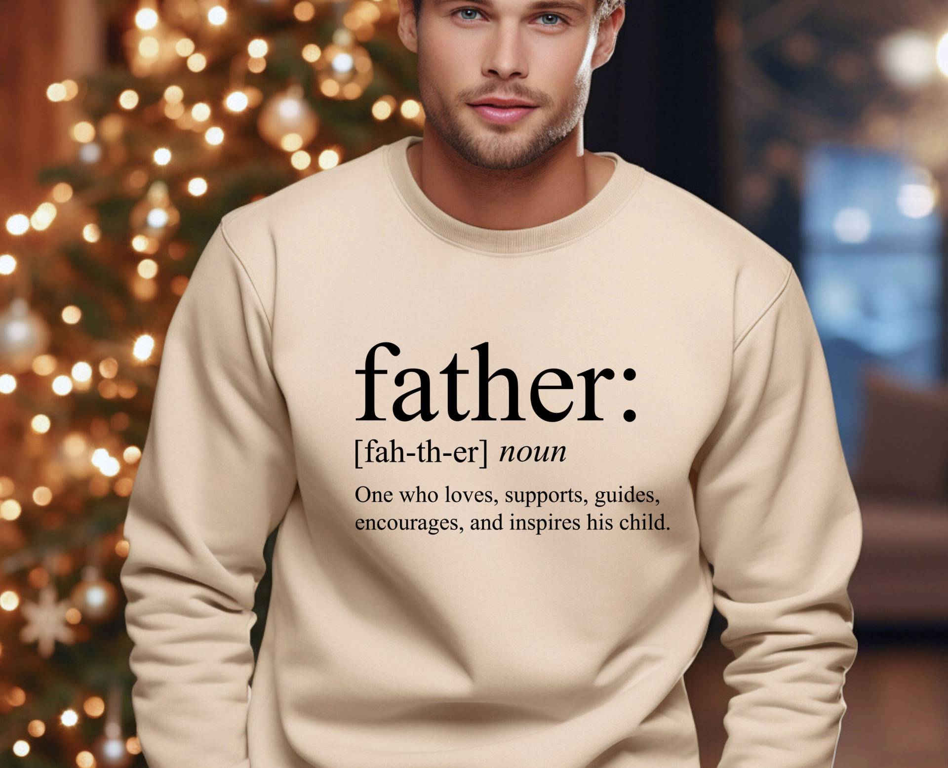 Vatertagsgeschenk, Vater Definition, Papa Pullover, Daddy Geschenk Für Vater, Vaters Geburtstag Top, Neuer Pullover von LismoreBoutique