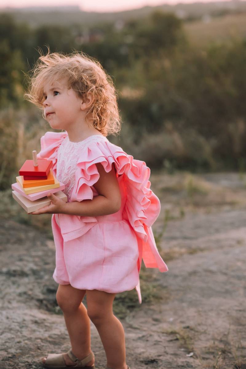 Boho Kuchen Smash Outfit Für Mädchen von LissiKids