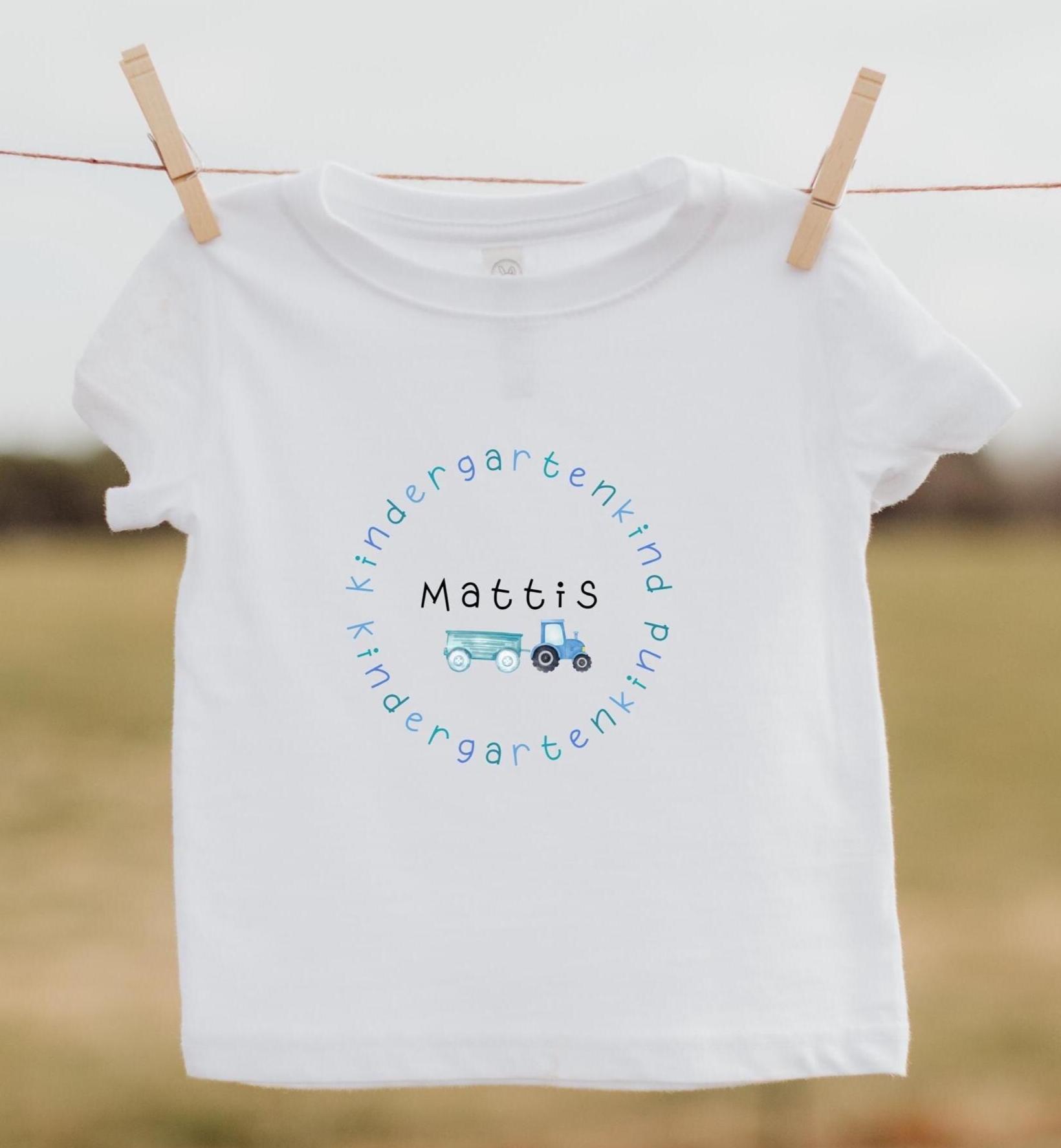 Kindergartenkind, T-Shirt Kindergarten, Geschenkidee, Personalisiert, Kleiner Entdecker, Mein Erster Tag Im Abenteuer Kita von LissysPrintAtelier