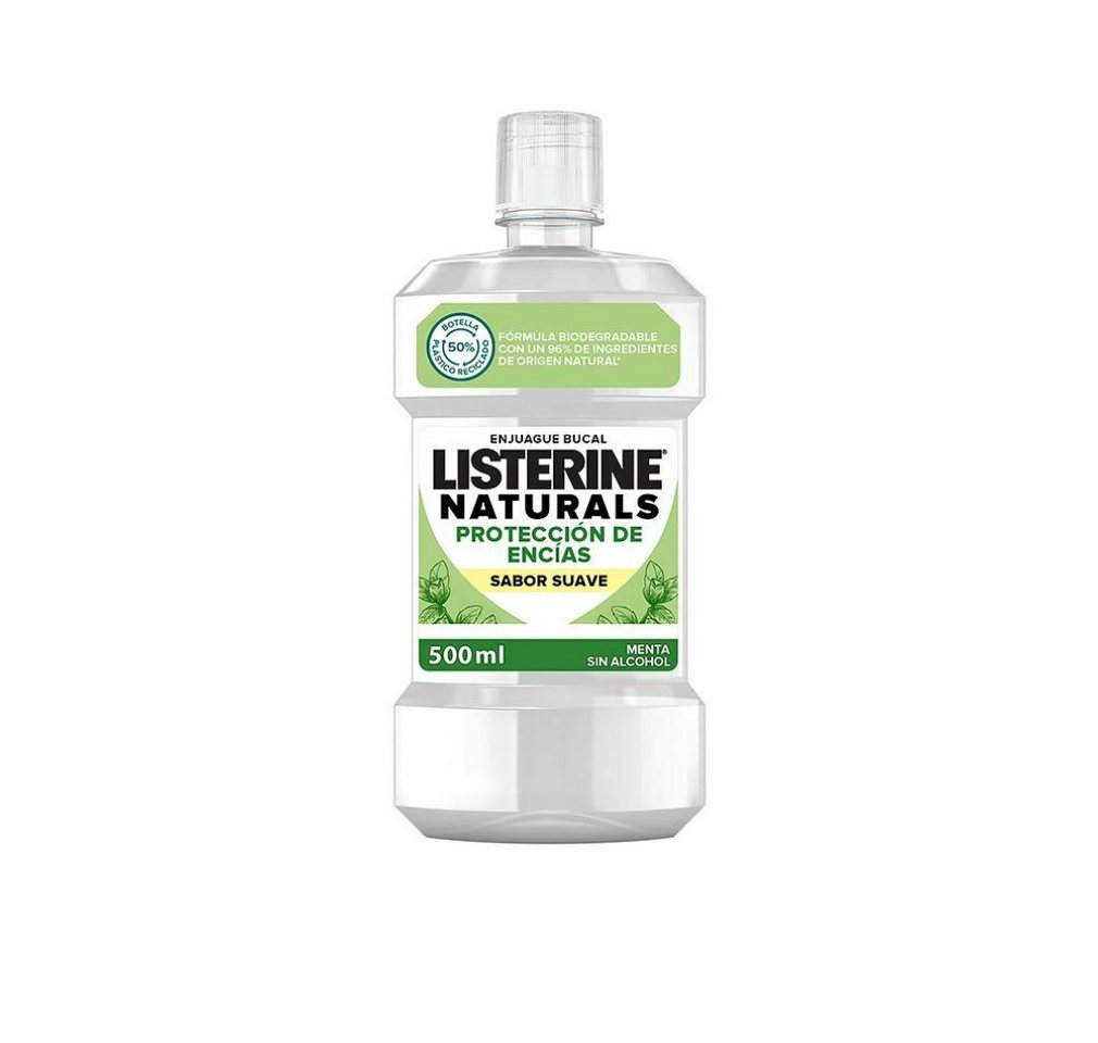 Listerine Mundspülung Naturals Enjuague Bucal Protección Encías 500ml, (Packung) von Listerine