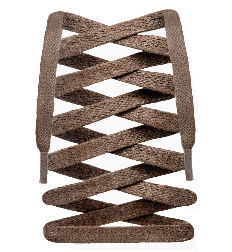 Premium Gewachste Baumwolle Flache Schnürsenkel Für Kleid Schuhe Stiefel Turnschuhe von LitLaces