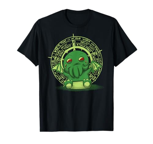 Kleines Cthulhu süßes Necronomicon Baby Cthulhu T-Shirt Kleines Cthulhu süßes Necronomicon Baby Cthulhu T-Shirt von LitShirts
