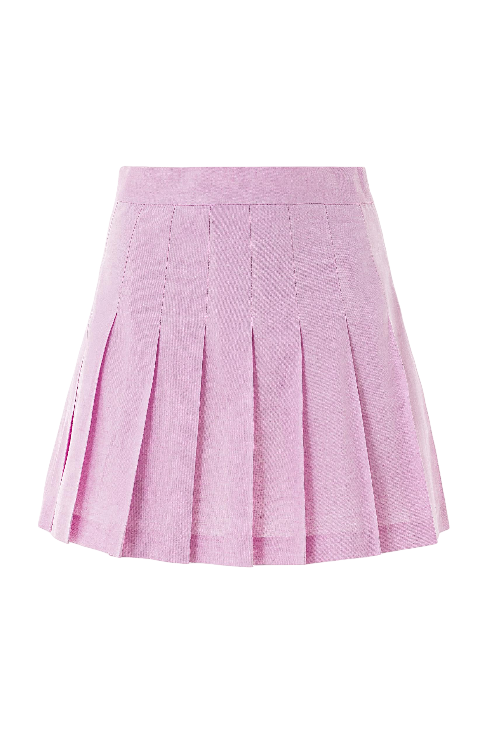 Linen blend tennis skirt in pink von Lita Couture