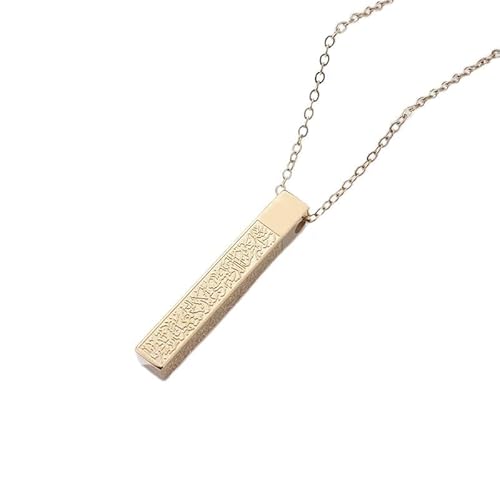 Lita Scarlet Ayatul Kursi Stab Halskette Arabisch Kuran Allah Muslima Kette Muslim Koran Gold Lita Scarlet Ayatul Kursi Stab Halskette Arabisch Kuran Allah Muslima Kette Muslim Koran Gold von Lita Scarlet