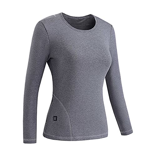 Beheizte Gestrickte Pullover Damen,Elektrische USB Waschbar Heizung Sweatshirt Strickpullover mit 3 Einstellbar Temperatur,Outdoor Freizeit Sport Beheizbare Pullover Seater für Herren und Damen von Litale