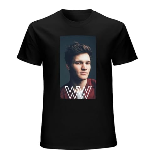 LiteMaid Wincent Weiss Quick-Drying tees for Men Short-Sleeve T-Shirt Black M LiteMaid Wincent Weiss Quick-Drying tees for Men Short-Sleeve T-Shirt Black M von LiteMaid