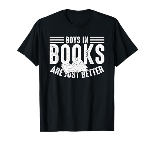 Jungs in Büchern sind einfach Besser T-Shirt Jungs in Büchern sind einfach Besser T-Shirt von Literary Boyfriends