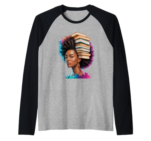 Buchliebhaber Spruch Frau liest umgeben von Blumen Mama Raglan Buchliebhaber Spruch Frau liest umgeben von Blumen Mama Raglan von Literary Quote Reader Feminist Aesthetic Nature