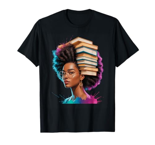Buchliebhaber Spruch Frau liest umgeben von Blumen Mama T-Shirt Buchliebhaber Spruch Frau liest umgeben von Blumen Mama T-Shirt von Literary Quote Reader Feminist Aesthetic Nature