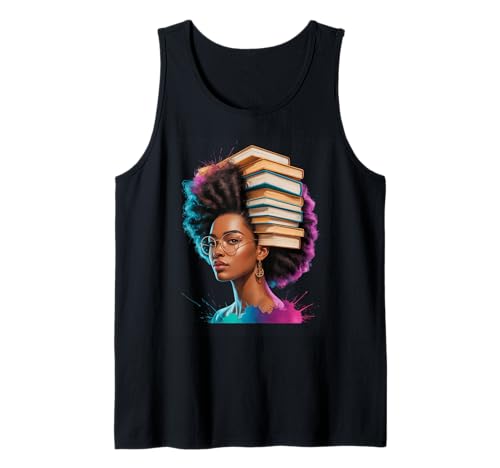 Buchliebhaber Spruch Frau liest umgeben von Blumen Mama Tank Top Buchliebhaber Spruch Frau liest umgeben von Blumen Mama Tank Top von Literary Quote Reader Feminist Aesthetic Nature