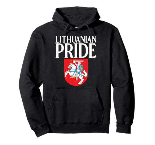 Litauischer Stolz Vytis Wappen für Männer und Frauen. Pullover Hoodie Litauischer Stolz Vytis Wappen für Männer und Frauen. Pullover Hoodie von Lithuanian Pride Lovers Products