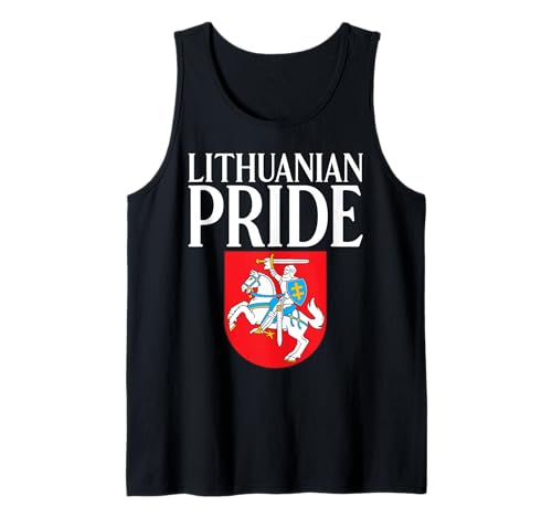 Litauischer Stolz Vytis Wappen für Männer und Frauen. Tank Top Litauischer Stolz Vytis Wappen für Männer und Frauen. Tank Top von Lithuanian Pride Lovers Products