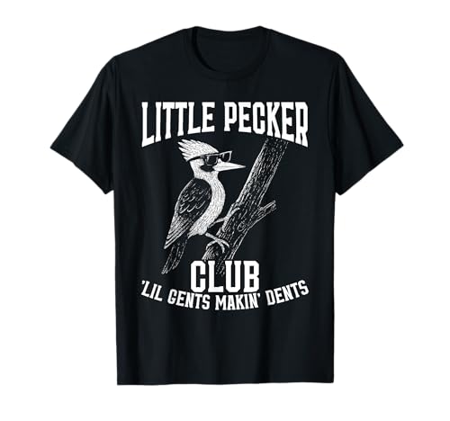 Little Pecker Club, Kleine Herren machen ihre Zähne T-Shirt von Litle Pecker Club, Lil Gents Makin' Dents