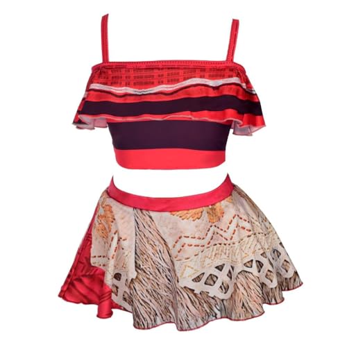 Lito Angels Badeanzug Zweiteiler für Kinder Mädchen, Tankini Bademode Schwimmkleid Sommer Strand, Größe 12-13 Jahre 158 von Lito Angels