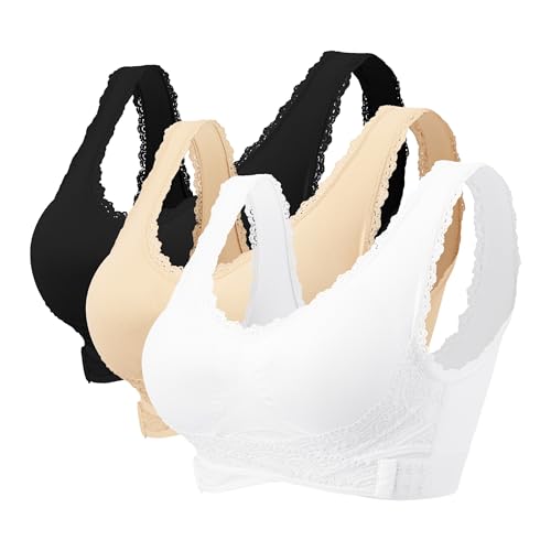 Litthing Damen Sport BH Drahtloser Frauen-BH Nahtloser Bequem Frauen Bustier Yoga-Unterstützungstraining Laufen Boxen von Litthing