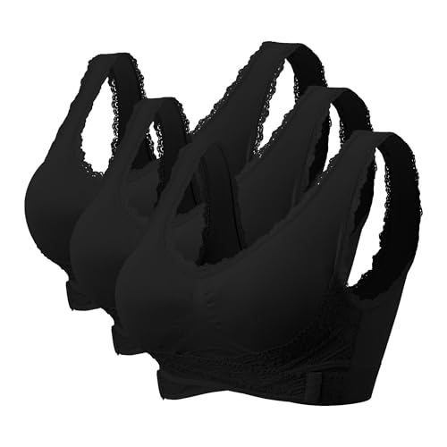 Litthing Damen Sport BH Drahtloser Frauen-BH Nahtloser Bequem Frauen Bustier Yoga-Unterstützungstraining Laufen Boxen von Litthing