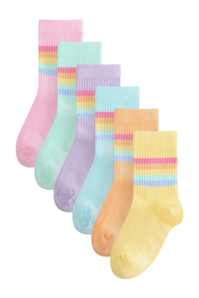 Little Bird by Jools Oliver Basicsocken Little Bird by Jools Oliver 6 x Schlauchsocken (1-Paar) von Little Bird by Jools Oliver