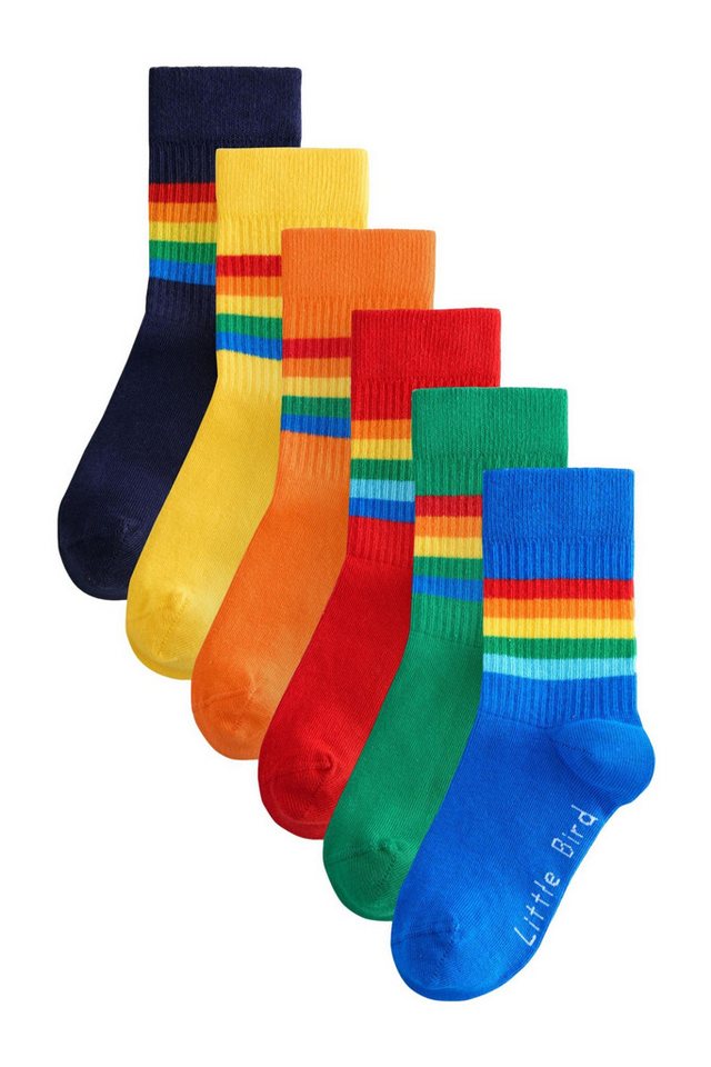 Little Bird by Jools Oliver Basicsocken Little Bird by Jools Oliver 6 x Schlauchsocken (1-Paar) von Little Bird by Jools Oliver