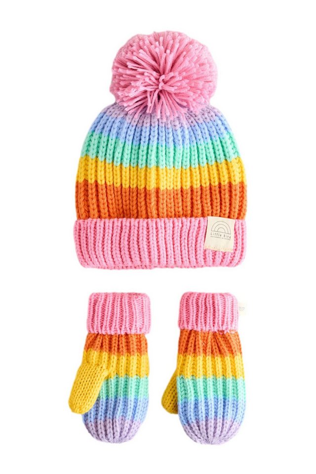 Little Bird by Jools Oliver Bommelmütze Little Bird By Jools Oliver Mütze und Handschuhe (2-St) von Little Bird by Jools Oliver