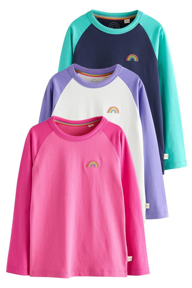 Little Bird by Jools Oliver Langarmshirt Little Bird By Jools Oliver Langarmshirts 3er-Pack (3-tlg) von Little Bird by Jools Oliver
