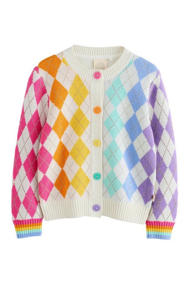 Little Bird by Jools Oliver Strickjacke Little Bird By Jools Oliver Argyle-Strickjacke (1-tlg) von Little Bird by Jools Oliver