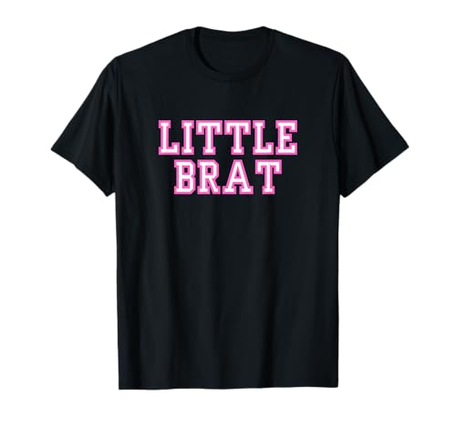 Little Brat Gorgeous Cute Daddys Girl Littles Pink Schriftart T-Shirt Little Brat Gorgeous Cute Daddys Girl Littles Pink Schriftart T-Shirt von Little Brat