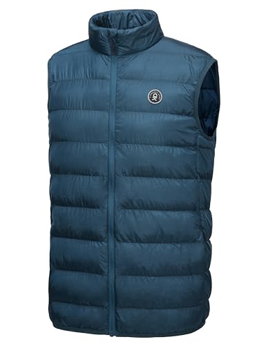 Little Donkey Andy Herren Isolierte Steppweste Outdoor Sport Jacke Blau M von Little Donkey Andy