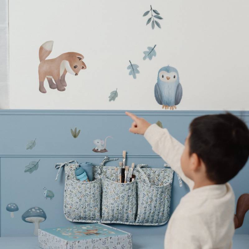 LITTLE DUTCH Wandtattoo "Wandsticker Set Forest Friends A4 (3x St.)" 3x A4-Format von Little Dutch