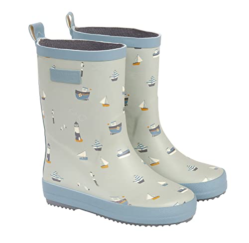 Little Dutch 120204 Gummistiefel/Regenstiefel - Sailors Bay blau (Gr. 22/23) von Little Dutch