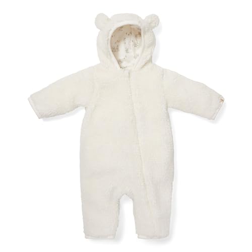 Little Dutch CL07893321 Overall/Strampler Bunny Teddyfell - Winter weiß (Gr. 62/68) von Little Dutch