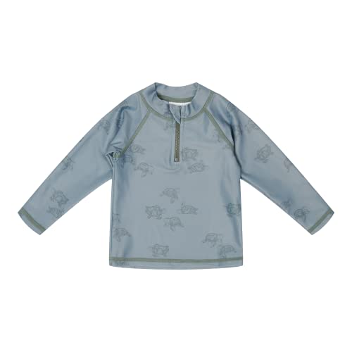 Little Dutch CL11413518 Schwimmshirt mit UV-Schutz (UPF 50+) Langarm - Turtle Island Olive (Gr. 74/80) von Little Dutch