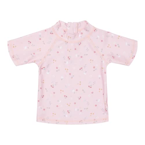 Little Dutch CL12443516 Schwimmshirt mit UV-Schutz (UPF 50+) Kurzarm - Little pink Flowers rosa (Gr. 74/80) von Little Dutch