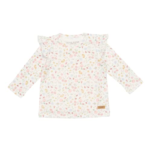 Little Dutch CL20521450 Long Sleeve Shirt Langarmshirt - Flowers & Butterflies -(Gr. 50/56) von Little Dutch