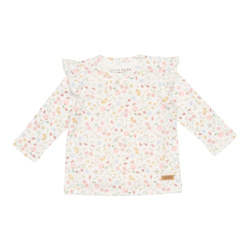 Little Dutch CL20621450 Long Sleeve Shirt Langarmshirt - Flowers & Butterflies (Gr. 62) von Little Dutch