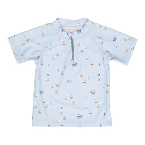 Little Dutch CL21881640 Schwimmshirt Kurzarm - Sailors Bay blau (Gr. 74/80) von Little Dutch