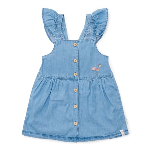 Little Dutch CL24025021 Kleid ärmellos mit Rüschen Denim - Little Farm Jeans (Gr. 92) von Little Dutch