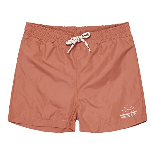 Little Dutch CL33423302 Badeshorts mit UV-Schutz (UPF 50+) - Vintage Sunny Stripes orange (Gr. 62/68) von Little Dutch