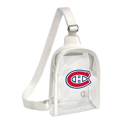 Littlearth Damen NHL Clear Mini Sling Bag, Montreal Kanadien von Little Earth Productions