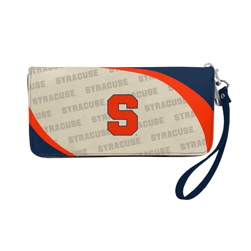 Littlearth Syracuse NCAA Curve Organizer Wallet mit Reißverschluss, Orange von Little Earth Productions