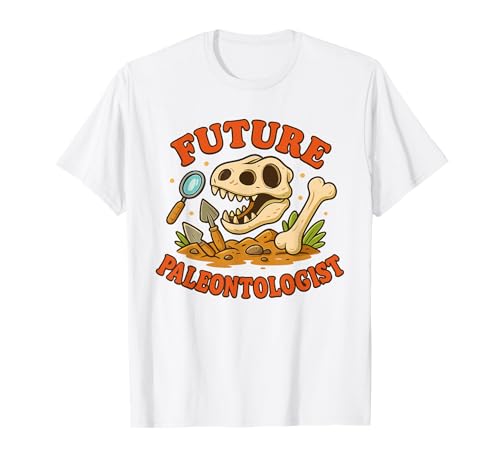 Future Paläontologe Kids Fossil Hunter Career Explorer T-Shirt Future Paläontologe Kids Fossil Hunter Career Explorer T-Shirt von Little Fossil Hunter Future Paleontologist Science